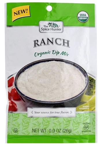Mix Orgânico para Molho Ranch Spice Hunter – 25.5g – Sabor Autêntico e Saudável