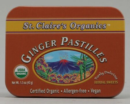 St. Claire's Organics™ Ginger Pastilles Herbal Sweets -- 1.5 oz