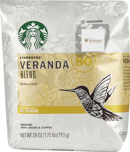 Comprar Starbucks Ground Coffee Blonde Roast Veranda Blend -- 28 oz ...