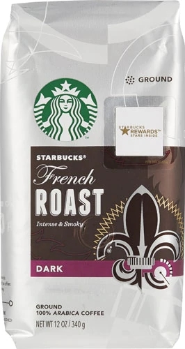 Café Torrado Escuro Starbucks French Roast Moído – 340g – Intensidade e Aroma Incomparáveis