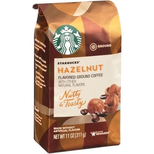 Café Torrado e Moído Starbucks Hazelnut - 311g: Sabor Intenso e Aroma Irresistível