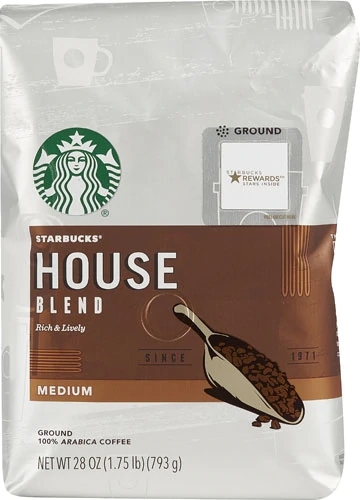 Café Moído Starbucks House Blend Torra Média - 794g: O Sabor Clássico para o Seu Dia