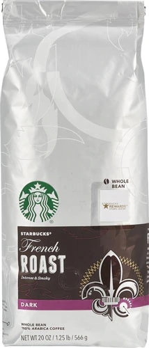 Café Torra Escura Starbucks French Roast Grãos Inteiros 567g