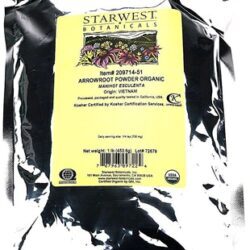 Amido de Araruta Orgânico Starwest Botanicals - 454g | Natural e Versátil