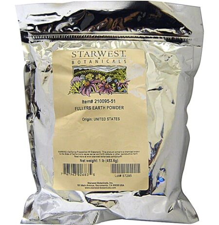 Starwest Botanicals Fullers Earth Powder -- 1 lb