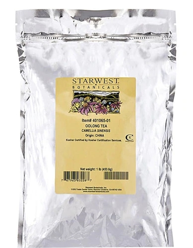 Chá Oolong Starwest Botanicals Camellia Sinensis - 454g - Puridade Premium