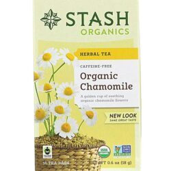 Chá de Camomila Orgânico Stash - 18 Sachês (Aprox. 34g)