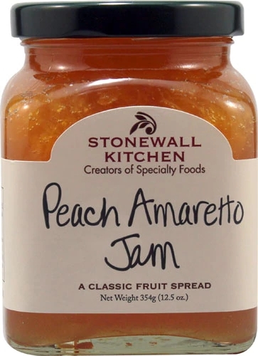 Geleia Stonewall Kitchen Pêssego Amaretto - 354g: Sabor Gourmet para Seu Paladar