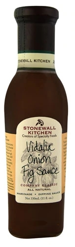 Molho Stonewall Kitchen Vidalia® Onion Fig 325ml - Sabor Agridoce Premium