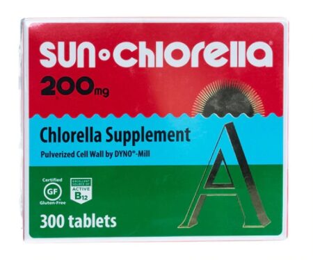 Sun Chlorella A Tablets -- 200 mg - 300 Tablets