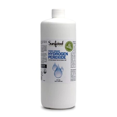 SunFood Food Grade Hydrogen Peroxide -- 32 fl oz