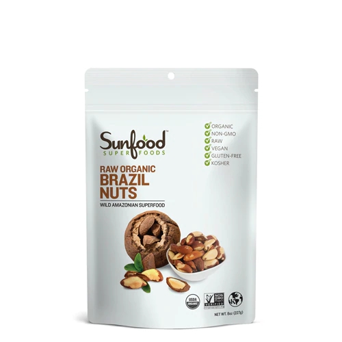 Comprar SunFood Raw Organic Brazil Nuts -- 8 oz preço no Brasil
