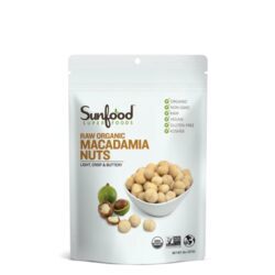 Castanha de Macadâmia Crua Orgânica SunFood - 227g | Sabor e Nutrição Premium