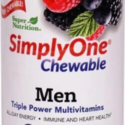 Super Nutrition SimplyOne® Chewable Men Wild-Berry - 30 Comprimidos Mastigáveis