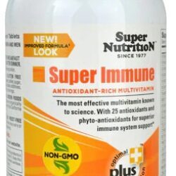 Super Nutrition Super Immune Multivitamínico Rico em Antioxidantes - 240 Comprimidos