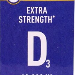 Vitamina D3 Superior Source Extra Strength 10000 UI - 100 Comprimidos MicroLingual para Fortalecimento Ósseo e Imunidade