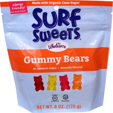 Surf Sweets Gummy Bears Assorted -- 6 oz