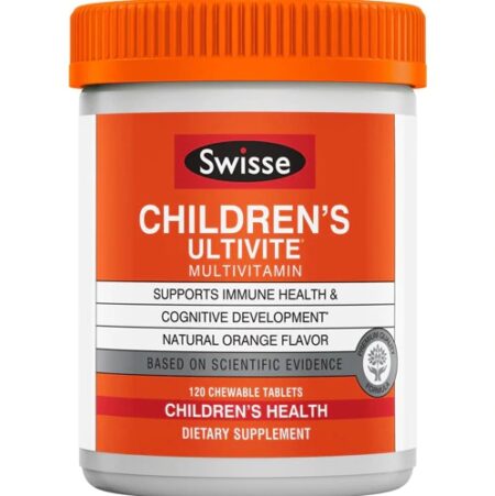 Swisse Children's Ultivite Multivitamin Natural Orange -- 120 Chewables