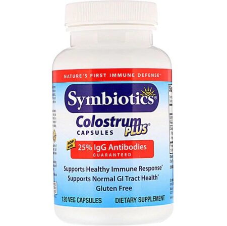 Symbiotics Colostrum Capsules Plus® -- 120 Veg Capsules