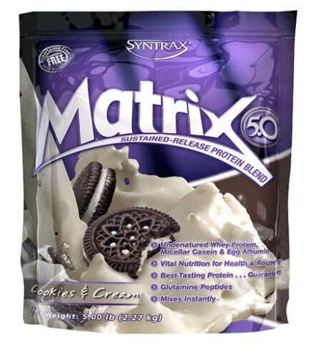 Syntrax Matrix® 5.0 Cookies & Cream -- 5 lbs