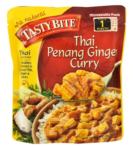 Tasty Bite Curry Penang com Gengibre Sem Glúten Vegano - 283g