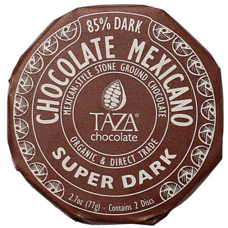 Taza Chocolate Organic Chocolate Mexicano Disc 85% Super Dark -- 2.7 oz