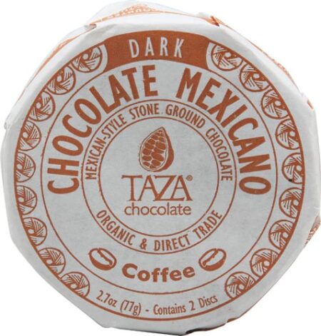 Taza Chocolate Organic Chocolate Mexicano Disc Coffee -- 2.7 oz