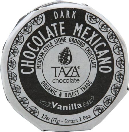 Taza Chocolate Organic Chocolate Mexicano Disc Vanilla -- 2.7 oz