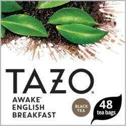 Chá Inglês Tazo Awake Tea English Breakfast - 48 Saquinhos (2.2g cada)