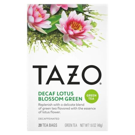 Tazo Decaf Lotus Blossom Green Tea -- 20 Tea Bags