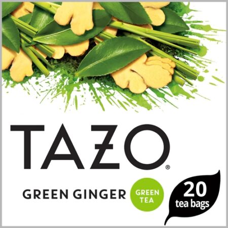 Tazo Green Tea Ginger -- 20 Tea Bags