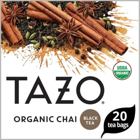 Tazo Organic Chai Black Tea -- 20 Tea Bags