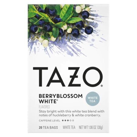 Tazo White Tea Berryblossom -- 20 Tea Bags