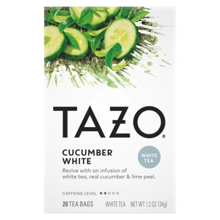 Tazo White Tea Cucumber -- 20 Tea Bags