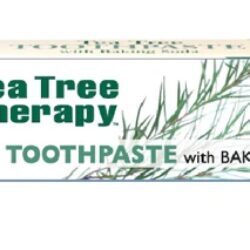 Pasta de Dente Tea Tree Therapy com Bicarbonato de Sódio - 142g: Higiene Bucal Natural e Poderosa