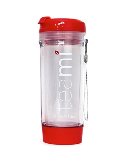 Teami Copo Dupla Camada 397g Vermelho 13.5 oz - Sua Experiência de Chá Revolucionada