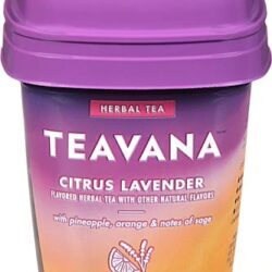 Chá Teavana Herbal Citrus Lavender, 15 Sachês: Um Refúgio Cítrico e Relaxante