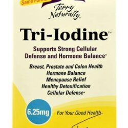 Terry Naturally Tri-Iodine™ 6.25 mg - 90 Cápsulas: Otimize sua Saúde com o Poder do Iodo
