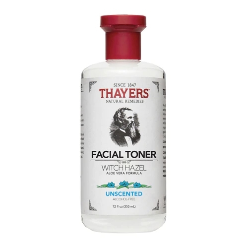 Thayers Hamamélis com Aloe Vera sem Perfume 355ml - Hidratação e Regeneração Pura