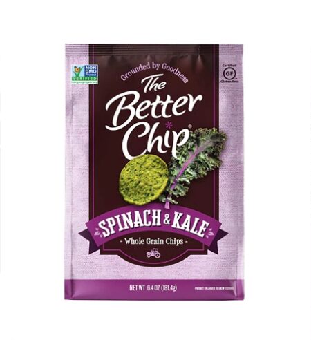 The Better Chip Whole Grain Chips Spinach & Kale -- 6.4 oz