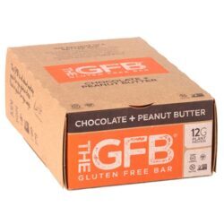 The Gluten Free Bar GFB™ Chocolate Peanut Butter - Caixa com 12 Barras Energéticas Sem Glúten