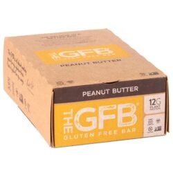 The Gluten Free Bar The GFB™ Sabor Pasta de Amendoim - 12 Barras (Aprox. 60g Cada)