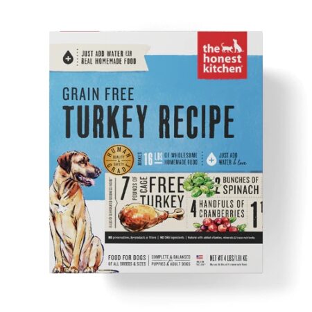 The Honest Kitchen Grain Free Dehydrated Dog Food Turkey Recipe -- 4 lbs