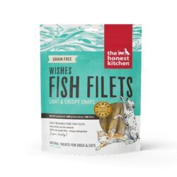 The Honest Kitchen Wishes Petiscos de Peixe Branco para Cães e Gatos - 85g