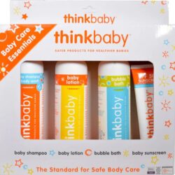 Thinkbaby Kit Essencial de Cuidados Corporais - 1 Kit Completo para Bebês e Família