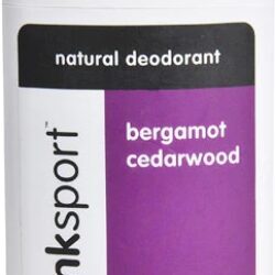 Desodorante Natural Thinksport Bergamot Cedarwood 110g - Proteção Suave e Fresca