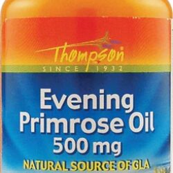 Óleo de Prímula Thompson 500 mg - 30 Cápsulas Softgel: Saúde e Bem-Estar Feminino