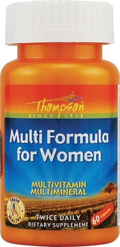 Thompson Multi Formula for Women - 60 Cápsulas: Sua Dose Diária de Vitalidade e Bem-Estar