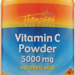 Thompson Vitamina C em Pó 5000mg - 227g | Potência Máxima para sua Imunidade