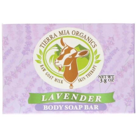 Tierra Mia Organics Body Soap Bar Lavender -- 4.2 oz